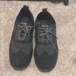 Cole Haan Men's Black Knit Sneakers